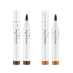 2 Pcs Freckle Pens, Natural Lifelike Freckles Makeup Tool - Dark Brown + Light Brown
