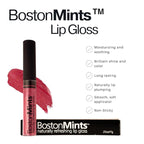 Mint Tucket Red Lip Gloss (.25oz) -Vegan, gluten-free, cruelty-free formula with Aloe, Vitamins C & E, and a refreshing hint of spearmint extract for soft and hydrated lips.
