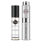 CA Perfume Duo Impression of Galloway For Women And Men Perfume Layering Set Long Lasting Travel Size EDP + Body Oil Roll-On Bottle 0.27 Fl Oz+0.33 Fl Oz