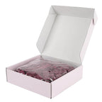 MEEDEE 100 Pack Burgundy Hair Ties For Women No Crease Soft Elastic Ribbon Dark Red Knotted Ouchless Hair Ribbon No Damage Hair Ties For Yoga Ponytails