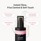 2-in-1 Korean Hair Perfume Oil & Serum with Moroccan Argan Oil & 12 Amino Acids for Dry, Damaged, Glass Hair Shine & Frizz-Control – Paraben & Alcohol-Free – Baby Musk, 100ml / 3.38 fl oz