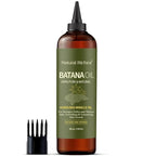 Natural Riches Unrefined Organic Batana Oil, 8 fl oz, 100% Pure & Natural, Cold pressed Honduras Miracle Oil for Hair Growth.