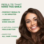 Naturigin Permanent Hair Dye - 4.0 Brown - 100% Gray Coverage, Long-Lasting Natural hair Color - Ammonia & Paraben-Free, Vegan and Plant-Infused Formula (Pack of 1)