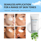 2 Pcs Centella Sunscreen, Light & Hydrating Centella SPF50 Water-Fit Sun Serum for All Skin Type and UV Defense.