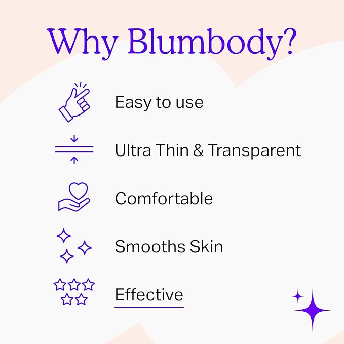 BLUMBODY Face, Forehead Wrinkle Patches - Anti Wrinkle Facial Patches to Smooth Eye, Mouth, Forehead Wrinkles - Non-Silicone Face Tape for Fine Wrinkles between Eyes, Face - Patches (30 day supply)