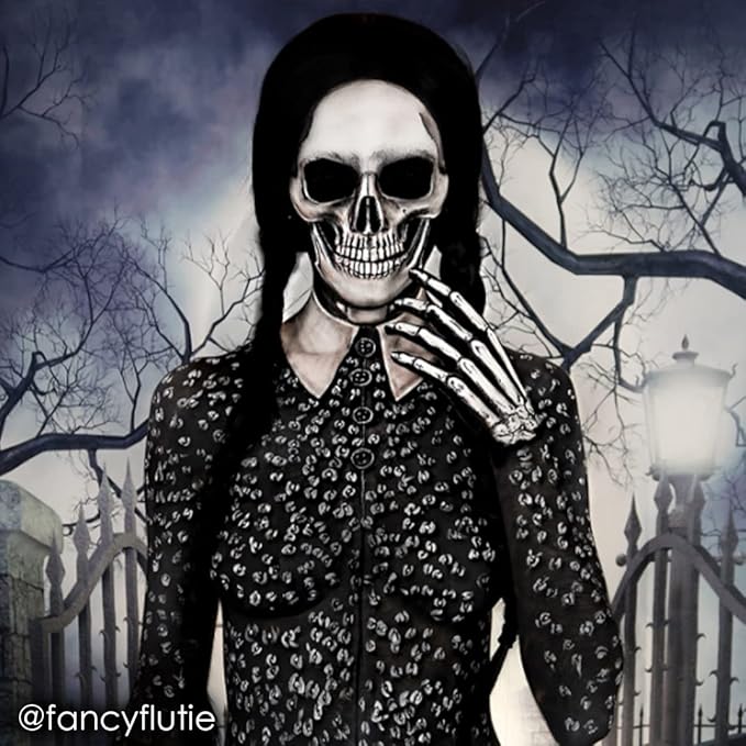 Mehron Makeup Paradise Makeup AQ Refill Size | Stage & Screen Performance, Face & Body Painting, Beauty, Cosplay, and Halloween | Water Activated Face Paint, Body Paint .25 oz (7 ml) (BLACK)