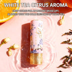 Tinted Lip Balm with Colorful Serum Core, CATKIN Cute 2-in-1 Lip Balm Gloss, Moisturizing with Jojoba Oil Hyaluronic acid, Citrus Tea Flavor, Trendy Lip Care 2pcs (02+03)