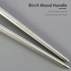 Small Goat Hair Eye Shadow Brush - Blending Brush for Eyeshadow, Nose Contour & More. Gold, E204M