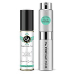 CA Perfume Duo Impression of Sole Di Positano For Women And Men Perfume Layering Set Long Lasting Travel Size EDP + Body Oil Roll-On Bottle 0.27 Fl Oz+0.33 Fl Oz
