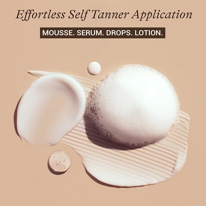 Self Tanning Mitt Applicator Set – 3-in-1 Velvet Mitts, Exfoliating Glove & Face Body Tanner Mitts for Streak-Free Tan, Reusable Self Tanner Mitt Kit for Lotion, Mousse & Spray