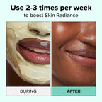 I DEW CARE Wash-Off Mask - Matcha Mood | Korean Facial Soothing Green Tea Skincare for Dry and Sensitized Skin, Korean Face Mask Skin Care for Face, 3.38 Oz