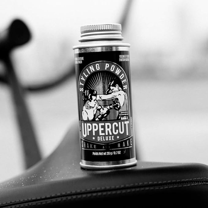 UPPERCUT DELUXE Hair Styling Powder, Easy Application Powder to Add Texture and Volume, Light Flexible Hold and Natural Matte Finish, 2 x 0.7 oz.