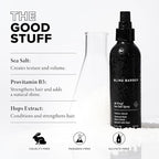 Blind Barber 40 Proof Sea Salt Spray for Men -  Salt Water Hair Spray for Volume & Texture - Water-Based Matte Finish with Light-Medium Hold - Enhances Beach Waves & Body - Tonka Bean Scent (5  Fl oz)