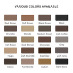 LAVONE Eyebrow Stamp Pencil Kit - Waterproof Eyebrow Pencil, Eyeliner, Pomade, Dual-ended Brush - Medium Ash Brown