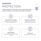 Smart Sunscreen for Face SPF 50 Sensitive Skin Sunblock Men & Women Clear Broad Spectrum Non-Comedogenic Heliocare by Nova Derm Institute (1 fl oz)