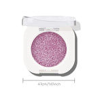 KYDA Single Glitter Eyeshadow, Bright Purple Diamond Glow Eyeshadow, Ultra-fine Lightweight Powder, Blendable Formula, Daily Glitter Eyes Makeup, Glam Rock