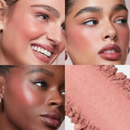 Blush for Cheeks,Pink Peach Powder Matte Blush Palette Cheeks Face Makeup for Older Women,Lightweight,Smooth,Blendable,Fade and Transfer-Resistant,Effortless Matte Natural Finish,Vegan & Cruelty Free