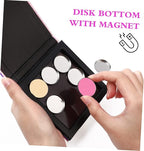 1 Set Empty Makeup Tray Magnetic Makeup Pan Magnetic Palette Empty Cosmetics Palette Empty Eyeshadow Holder Make up Palette Paper Eye Shadow Travel Blush Powder