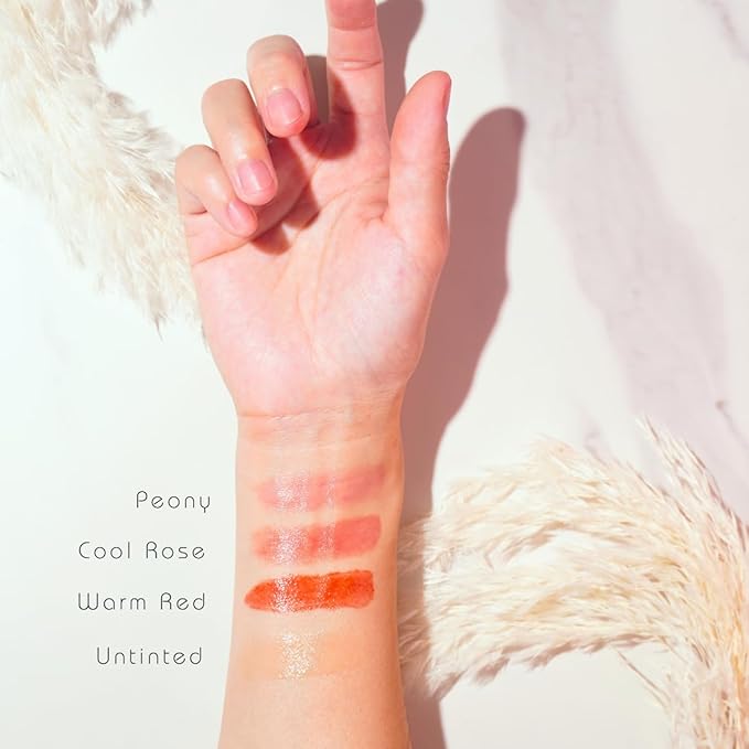 Natural Lip Balm - Anti-Aging with 100%-grassfed Beef Tallow, CoQ10, Astaxanthin, Hyaluronic acid - Ultra Moisturizing, Conditioning, All natural, Organic, Made in USA (Warm Red)