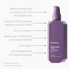 KEVIN.MURPHY NIGHT.SHIFT - Lightweight Overnight Hair Serum - Supports Hydration & Softness - Hair Treatment Includes Hyaluronic Acid & Australian Kakadu Plum - 100 mL / 3.4 fl oz
