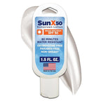 CoreTex Sun X 50 SPF Broad Spectrum Sunscreen Lotion - 1.5oz Tottle of Paraben, Oxybenzone, Octinoxate, & Oil Free Sunscreen - No White Cast and Water Resistant Up to 80 Minutes