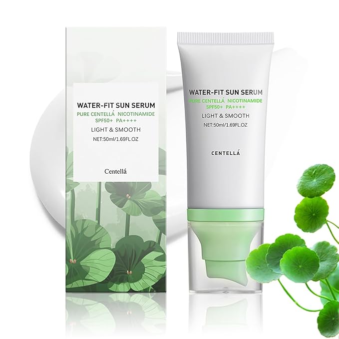 𝐶𝑒𝑛𝑡𝑒𝑙𝑙á Sunscreen SPF50 PA++++, 50ML Madagascar Face Sun Screen Long-Lasting Protection (1 PCS)