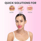 MISS SPA Lip Mask, Hydrate Boost Hydrogel Pink Lip Mask, Sooth Restore Lips, Lip Plumper, Moisturizing And Reducing Fine Lines, Anti-Aging Face Mask Skin Care, Nourishing Honey Lip Patches 4 Pack