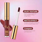 BestLand 6Pcs Matte Liquid Lipstick Set - Non-Stick, Waterproof, Long-Lasting Shades - Durable Lipgloss Beauty Cosmetics Makeup Set - Perfect Gifts for Women and Girls