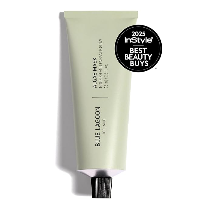 Blue Lagoon - Nourishing Algae Face Mask For Collagen Boost, Ageless Lift & Enhanced Glow - Hydrating and Moisturizing Face Mask Skin Care -Icelandic Skincare (2.5 oz | 75 ml)
