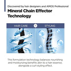 AMOS PROFESSIONAL Curling Essence 2X Bouncy Wave | For Wavy and Curly hair | Anti-Frizz Hair Styling Gel, 2 in 1 Hydrate and Smooths, Korean Hair Essence, 5 fl. oz.