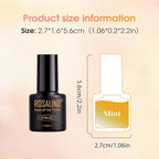 ROSALIND Glitter Gel Nail Polish, 8 Color Gold Glitter Gel Polish Sparkle Diamond Effect Sparkling Collection Soak Off Led Nail Art DIY Salon Gifts For Women