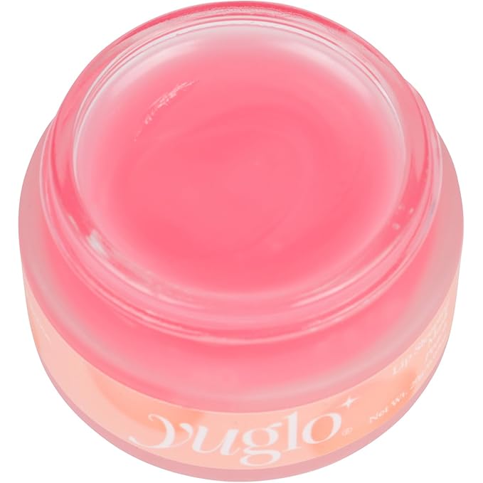 YUGLO Lip Sleeping Mask | Peach Flavor | Hydrating & Soothing Lip Treatment for  Dry, Chapped Lips | Plumps & Moisturizes | Overnight Lip Repair