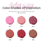 3Pcs Nude Pink Purple Mauve Lavender Lip Stick,Matte Cream Lipstick Set for Women,Long Lasting Waterproof Smudge Proof Velvet lipsticks Crayon,Lip Makeup Kit Travel Size,Vegan & Cruelty-free