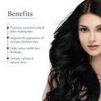 Blue Nectar Batana Oil Shampoo for Fuller & Stronger Hair | Suitable for Dry, Frizzy, Curly, and Wavy Hair | Redensyl Alternate | Organic Shampoo for Women & Men (6.76 Fl Oz, 17 Herbs)