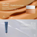 Summer Fridays Jet Lag Overnight Eye Serum - Nourishing Undereye Treatment for Dark Circles - Helps to Hydrate, Smooth, Firm & Depuff - Enriched with Glycerin to Lock in Moisture (0.5 Fl Oz)