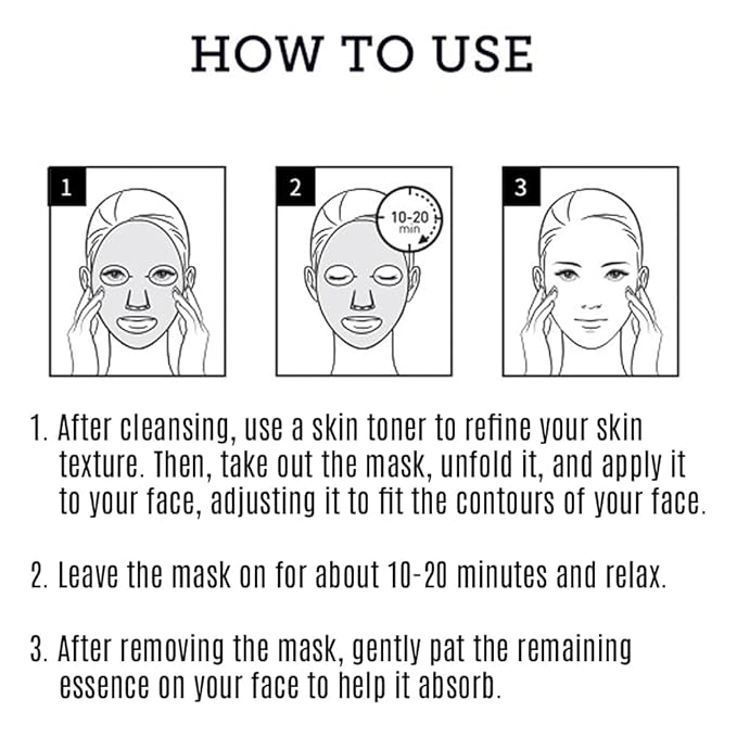 Amino Pore-Tight Facial Sheet Mask | Amino Acid Complex, Tea Tree Oil, Zinc PCA for Acne-Prone, Oily Skin, Minimizes Pores, Matte Finish (5 Sheets)