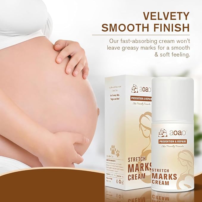 Stretch Mark Oil for Pregnancy & Body Oil for Pregnant Women, Morocco Nut Oil Help for Scars & Stretch Marks Removal & Prevention, Belly Cream for Repair, Firming & Smoothing Fine Lines (1Pack/50ml)