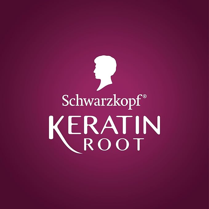 Schwarzkopf Keratin Root Temporary Hair Color Spray, Dark Brown, Instant Gray Coverage, Thicker, Fuller-Looking Roots, Easy-to-Use, No Ammonia, Low Mess Application, Scalp Friendly