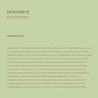 Pixi DetoxifEYE Depuffing Hydrogel Under-Eye Patches, Cucumber, Hyaluronic Acid & Caffeine For Puffy Eyes and Dark Circles, Hydrate Eye Area, 30 pairs, 60 Patches