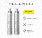 HALOVIDA Instant Fresh Volumizing Invisible Dry Shampoo Travel Size 2.03 fl. oz (60ml) (HAIR DRY SHAMPOO 60ml) (2.03FL)