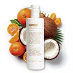 Blu Atlas Men's Natural Shampoo – Organic, Sulfate-Free, Paraben-Free – Deep Cleansing & Hydrating – Coconut Apricot Scent – Made in America – 16 oz