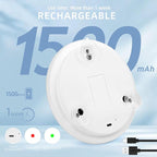 20x Lighted Magnifying Mirror with Suction Cups, Large 6'' Magnified Mirror with Light High Magnification Travel Makeup Mirror, Rechargeable Battery, 3 Colors Dimming Light, with Tweezers &Scissors