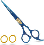 Hair Cutting Scissors -Sharp Razor Edge Blade Hair Shears Series - 6.5" With Fine Adjustment – Stainless Steel Hair Scissors Professional For Men, Women & Babies