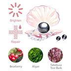 My Beauty Diary-Black Pearl Brightening Facial Mask, Intense Brightening and Ulta Hydrating, Rich Nutrition to Revitalize Dull Skin (8 Combo Pack)