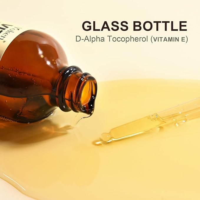 Vitamin E Oil 4 Oz Organic Vitamin E oil for Skin Vitamine oils for Face Perfect Bath and Body Oil Cold Pressed Hexane Free