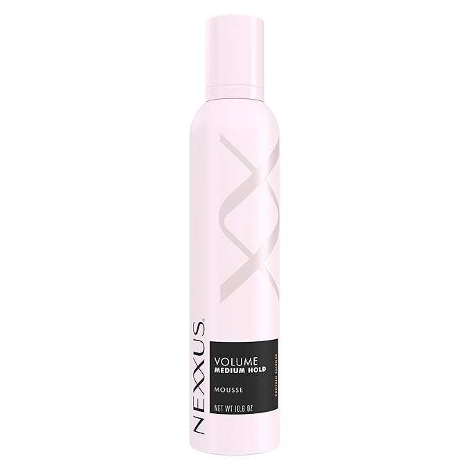 Nexxus Styling Hair Mousse for Volume Medium Hold Mousse Powered by STYLEPROTECT Technology 10.6 oz