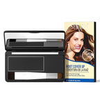 SEVICH Root Touch Up Hair Color Powder with Mirror & Brush – Instant Gray Hair Cover Up, Waterproof Sweatproof Formula, Natural Finish for Hairline & Bald Spot, 48H Long Lasting, Black