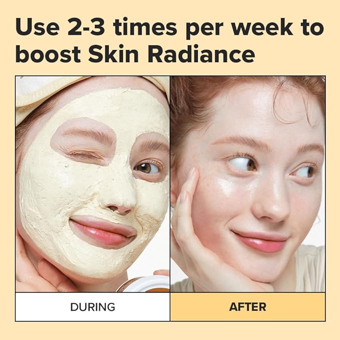 I DEW CARE Wash Off Face Mask - Cookie O' Glow | Hydrating and Purifying for Dry Skin with Cocoa Seed Butter, Korean Facial Mask Skin Care, Stocking Stuffers, Cute Stuff, 3.38 Oz