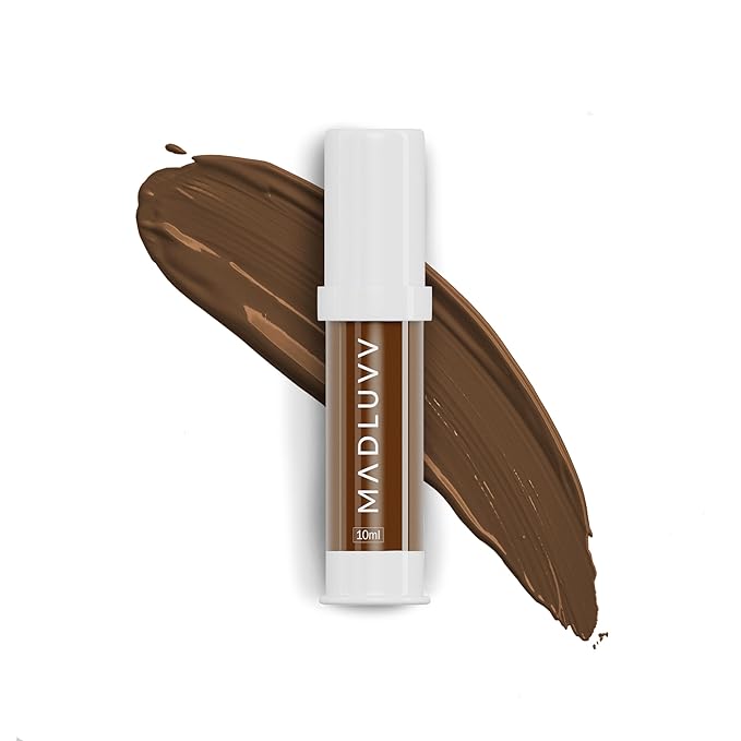 MADLUVV Professional Makeup Pigment for PMU Brow Artistry, Made in the USA, Vegan, Cruelty-free, Non-Toxic, Gel Consistency & High Retention - Soft Brown 111