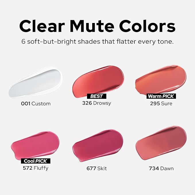Unframed Hydro Blow Tint – 001 Custom | Hydrating Gloss Lip Tint | 0.3 fl oz / 9 g | Korean Beauty Holiday Stocking Stuffer